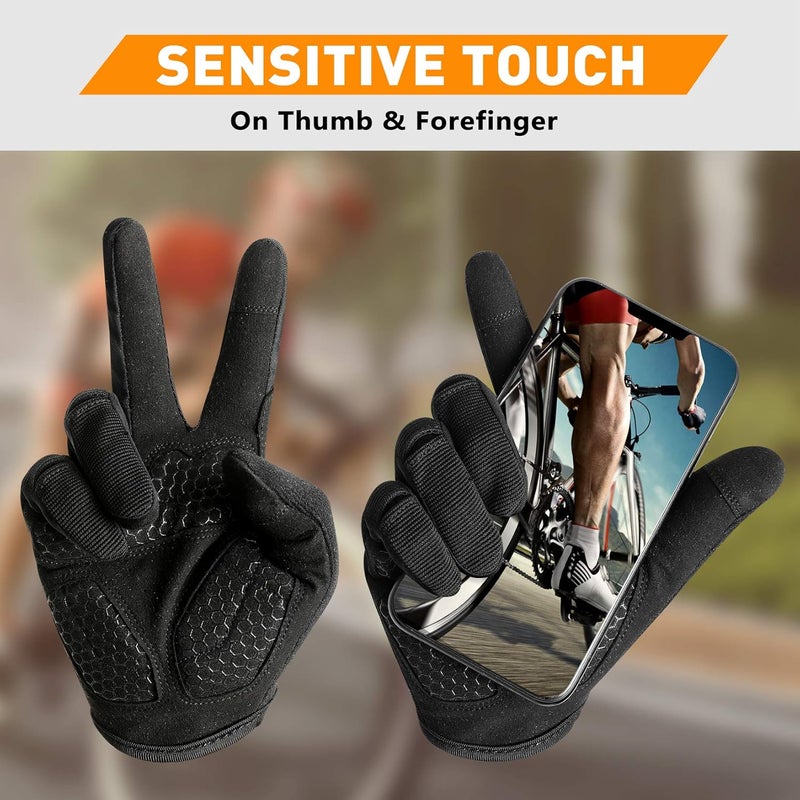 RYMNT Full Fingers Workout Gloves for Women & Men - Gym Gloves with Extra Grip Foam Padding & Anti-Slip for Fitness, Training & Cycling - Image 5